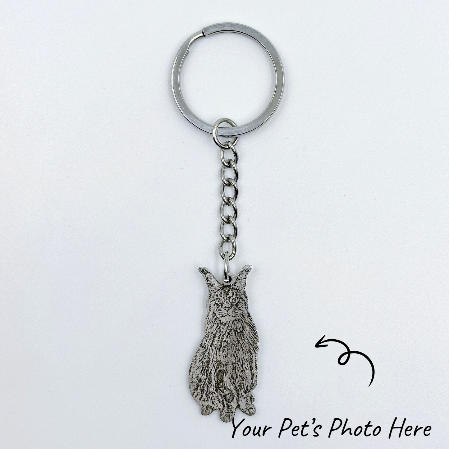 Pet Photo Keychain