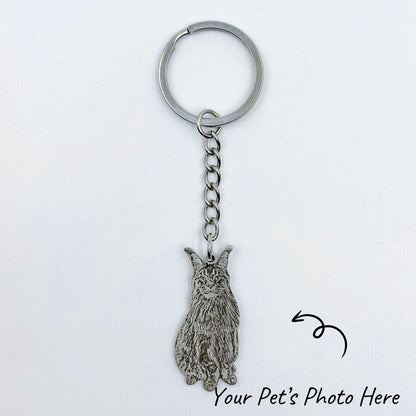 Pet Photo Keychain