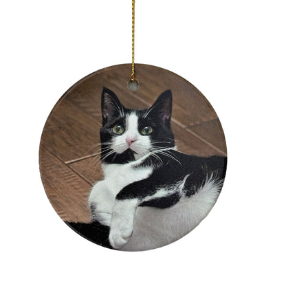 Custom Ceramic Pet Photo Ornament